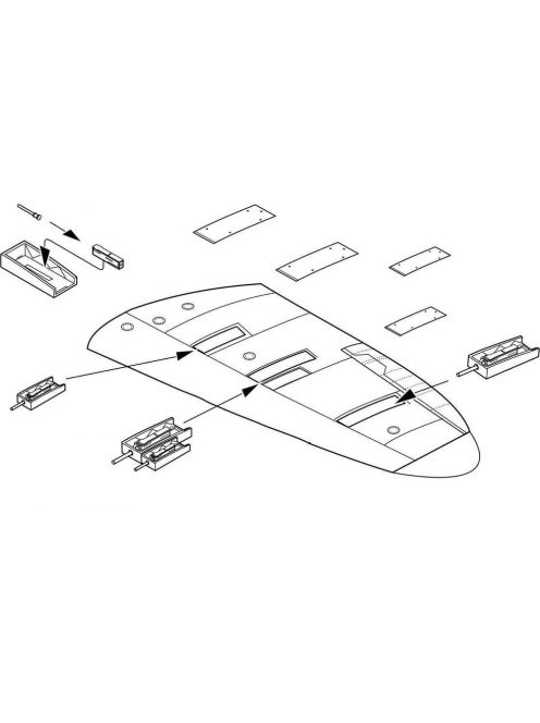 CMK - Spitfire Mk.I Armament set f.Airfix kit