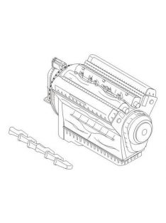 CMK - Merlin Mk.66 British WWII aircraft eng.