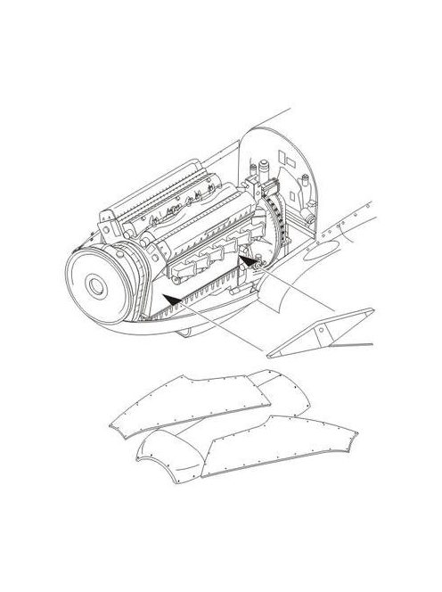 CMK - Seafire FR Mk.46 Engine set