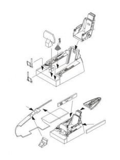 CMK - F-86F Interior set