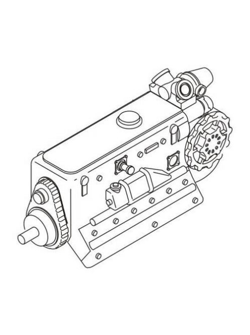 CMK - DB 605A-WWII German aircraft engine