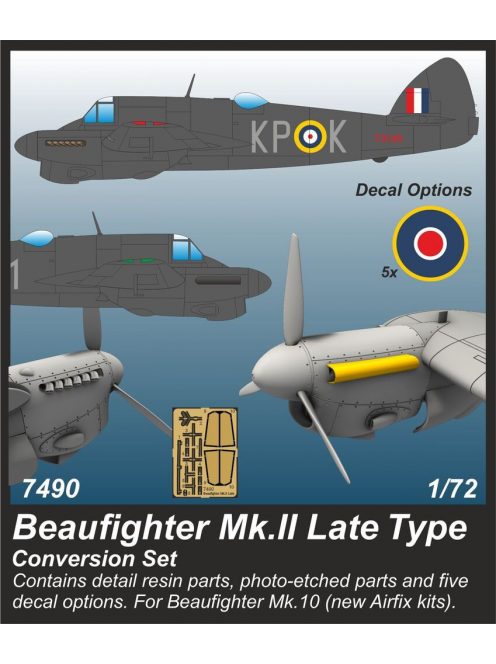 CMK - Beaufighter Mk.II Late Type Conversion set 1/72