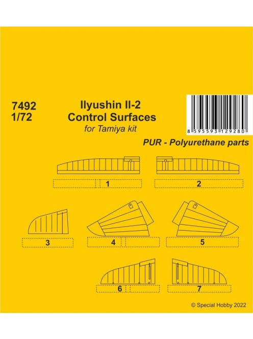 CMK - Ilyushin Il-2 Control Surfaces