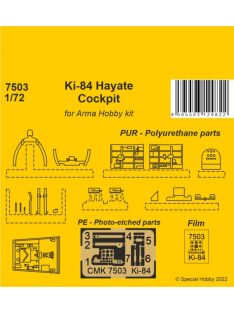 CMK - 1/72 Ki-84 Hayate Cockpit for Arma Hobby kits