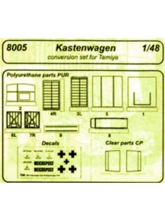 CMK - Kübelwagen Typ 21 Kastenwagen für Tamiya Bausatz