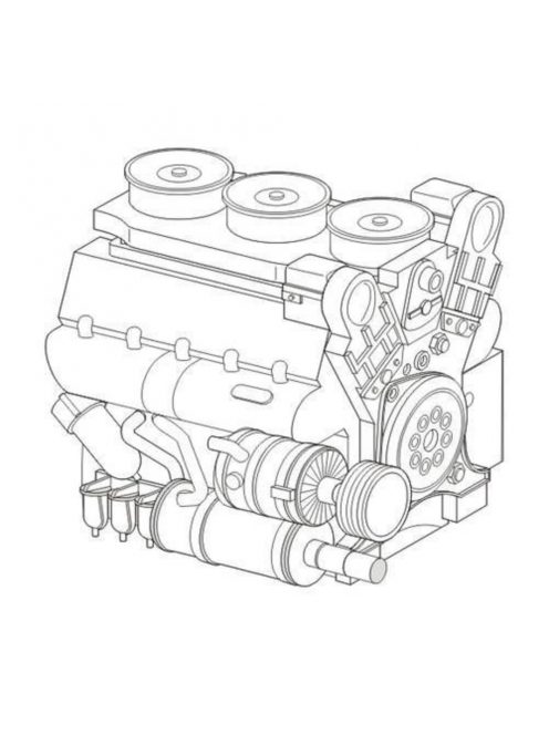 CMK - Maybach HL230 P45 WWII Ger tank engine