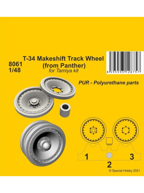 CMK - T-34 Makeshift Track Wheel (from Panther)