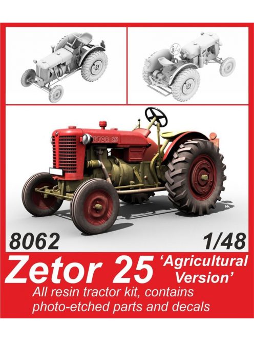 CMK - Zetor 25 'Agricultural Version ' 1/48