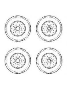 CMK - Chevrolet C.15A wheels small type 9x16 (Dunlop)