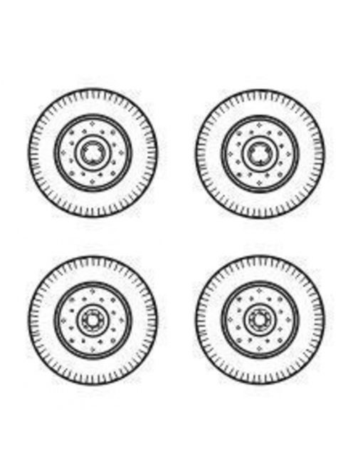 CMK - Chevrolet C.15A wheels small type 9x16 (Firestone)