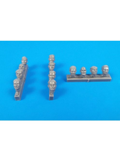 CMK - Universal Pilot Heads-with no head gear (12 pcs)