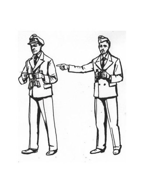 CMK - Schnellboat Crew - Guard with Binoculars (2 fig)