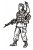 CMK - US special Forces soldier with gun (1fig