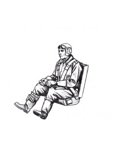 CMK - Bf 109G German Pilot, seated (for Eduard kits)