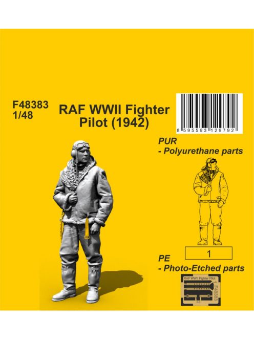 CMK - 1/48 RAF WWII Fighter Pilot (1942)