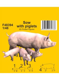 CMK - 1/48 Sow with piglets