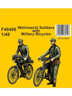 CMK - 1/48 Wehrmacht Soldiers with Military Bicycles