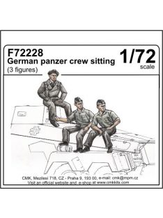 CMK - German panzer crew sitting (3 figures)