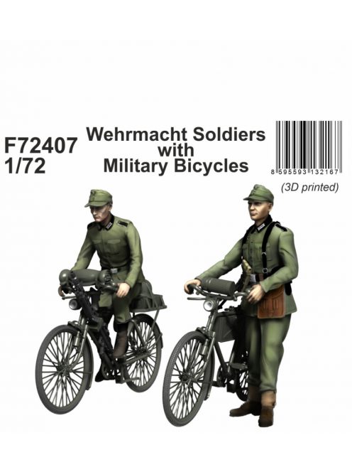 CMK - 1/72 Wehrmacht Soldiers with Military Bicycles