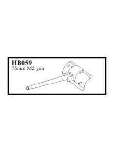 CMK - Kanonenrohr 75 mm M 2 gun with mantlet for M4 Sherman