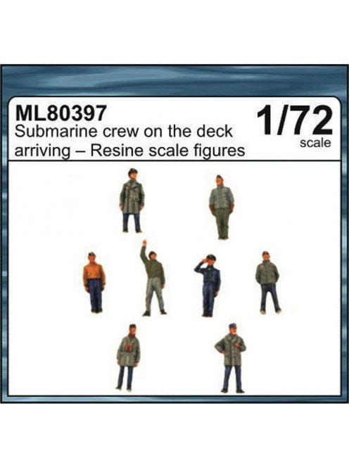 CMK - Submarine crew on the deck arriving