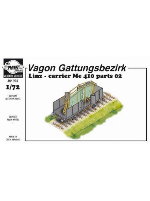 CMK - 1/72 Wagon Linz carrier Me 410 parts 02