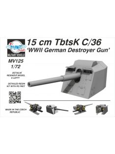 CMK - 1/72 15 cm TbtsK C/36 ‘WWII German Destroyer Gun’