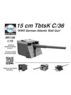   CMK - 1/72 15 cm TbtsK C/36 ‘WWII German Atlantic Wall Gun’