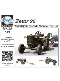 CMK - 1/72 Zetor 25 ‘Military w/Towbar for MiG 15/17s’