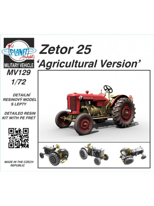 CMK - 1/72 Zetor 25  ‘Agricultural Version ’