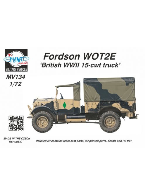 CMK - 1/72 Fordson WOT2 E (15CWT) ‘Wooden Cargo Bed’