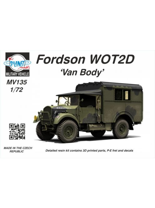 CMK - 1/72 Fordson WOT2D ‘Van Body’