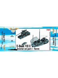   CMK - U-Boot Typ VII C Außendetails I Turm für Revell-Bausatz