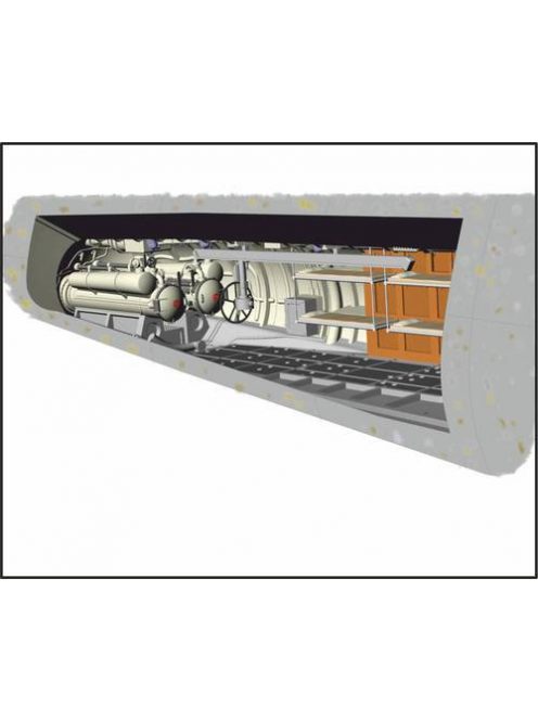 CMK - U-Boot IX Rear Torpedo Section&Crew bunk