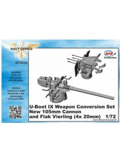   CMK - U-Boot IX Weapon Conversion set-new105mm cannon a.Flak Vierling f.Revell k