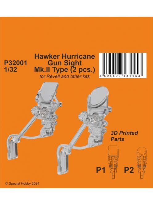 CMK - Hawker Hurricane Gun Sight Mk.II Type (2 pcs.)