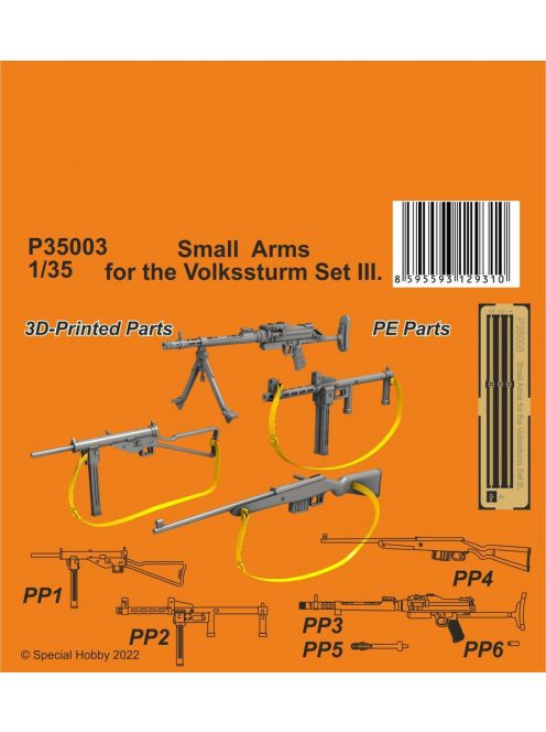 CMK - Small Arms for the Volkssturm Set III.