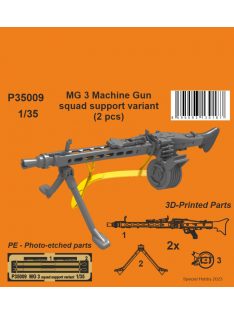 CMK - 1/35 MG 3 Machine Gun -  squad support variant (2 pcs)