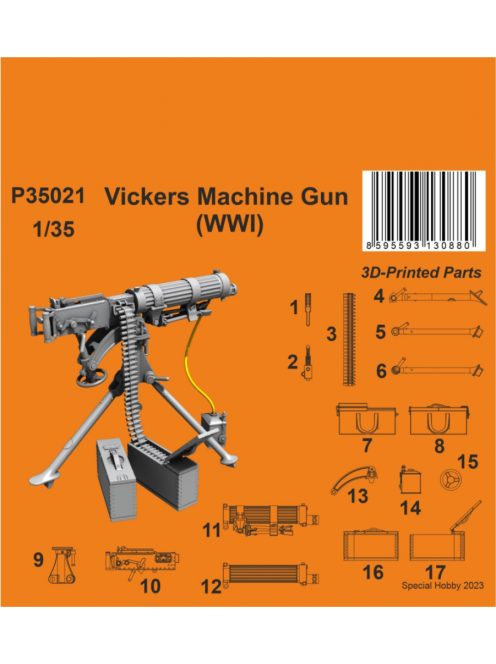 CMK - 1/35 Vickers Machine Gun (WWI)