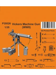 CMK - Vickers Machine Gun (WWII variant) 1/35