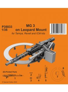   CMK - 1/35 MG 3 on Leopard Mount / form Tamiya, Revell and ICM kits