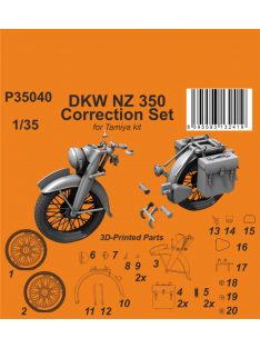 CMK - 1/35 DKW NZ 350 Correction Set / for Tamiya kit