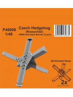   CMK - 1/48 Czech Hedgehog (Rozsocháč) - WWII Anti-tank Barrier (2 pcs)