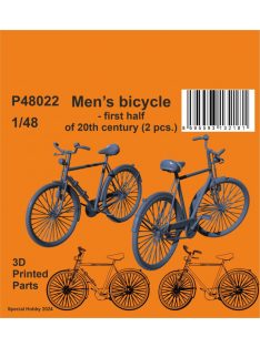   CMK - 1/48 Men's bicycle - first half of 20th century (2 pcs.)