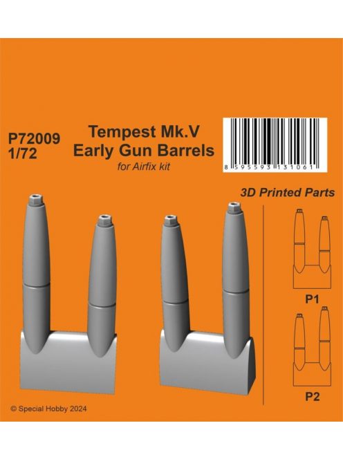 CMK - Tempest Mk.V Early Gun Barrels 1/72