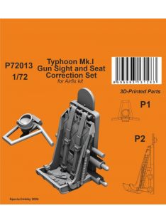 CMK - Typhoon Mk.I Gun Sight and Seat Correction Set 1/72