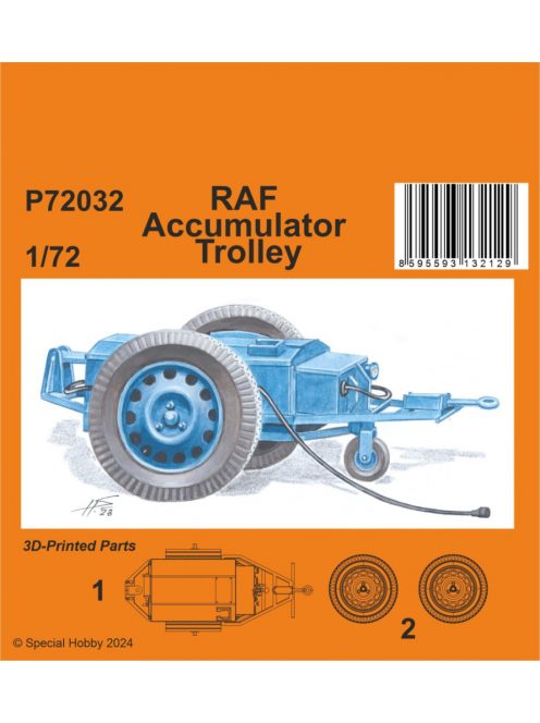 CMK - 1/72 RAF Accumulator Trolley