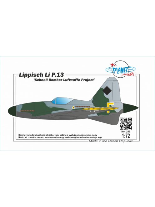 CMK - 1/72 Lippisch Li P.13 Schnell Bomber Luftwaffe Project