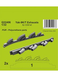 CMK - 1/32 Yak-9T Exhausts 