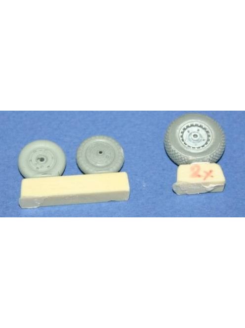 CMK - Me 262A/B Wheels for Tamiya-Bausatz